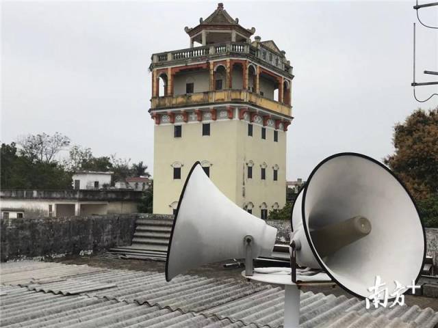 中股村的氣象大喇叭。