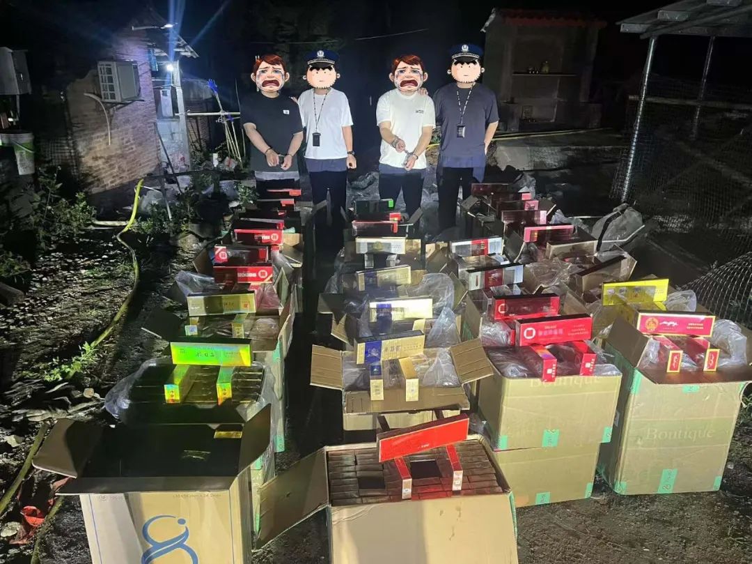 雷霆出擊！開平警方3日內(nèi)連破兩起非法經(jīng)營假煙案，涉案金額約135萬元